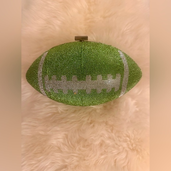 Handbags - NWT Rhinestone Football Purse